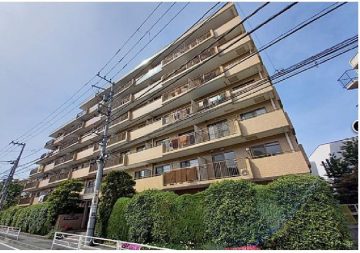 神奈川県　横浜市　マンション　西面外壁タイル他改修工事（2021年　10月　完工）のサムネイル